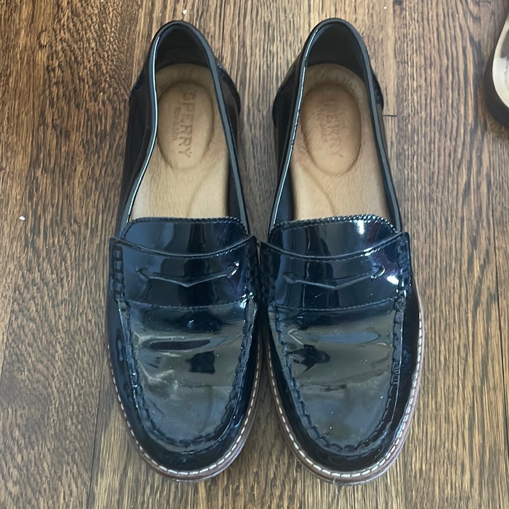 Sperry loafer in black